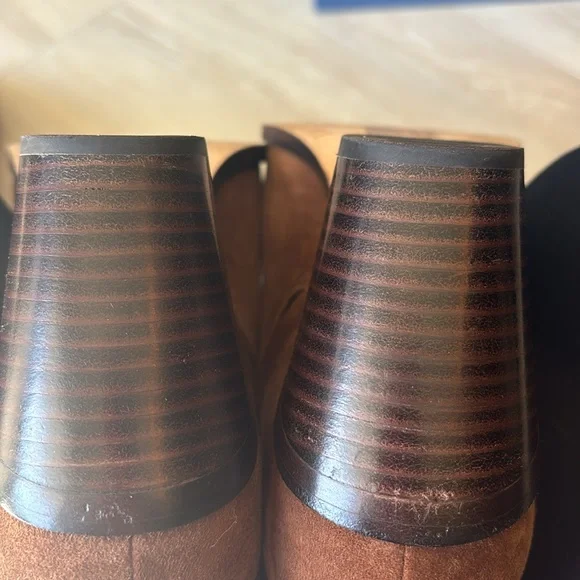 Paige Libby Tobacco Suede Ankle Boots size 9 - Picture 7 of 9